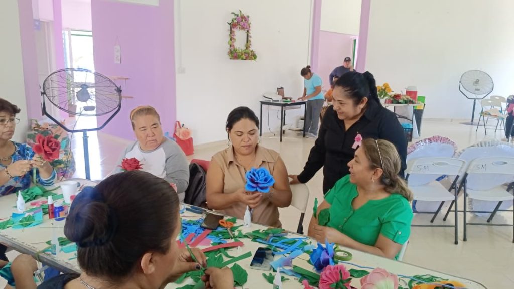 Clausura del Taller de Elaboración de Coronas de Foamy